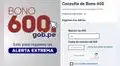 Bono 600 soles 2021: conoce si eres beneficiario y cuándo recibirás el subsidio