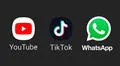 WhatsApp, TikTok y YouTube fueron las apps más usadas durante la cuarentena
