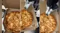 Pide una pizza por delivery y su perro se la arrebata en segundos