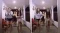 Jóvenes hacen coreografía de baile y su padre se roba las miradas de todos