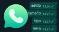 WhatsApp: conoce el truco para cambiar el tamaño y tipo de letra de tus chats