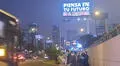 Registran paneles en contra del “comunismo” en calles de Lima