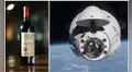 Botella de vino añejada en el espacio podría costar un millón de dólares