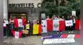 Peruanos en el extranjero marcharon en contra de Keiko Fujimori