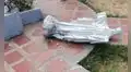 Niña de cinco años muere al caerle encima estatua de Jesucristo en Colombia