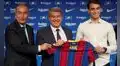 Barcelona presentó oficialmente al defensa Eric García en el Camp Nou