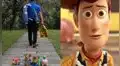 Adolescente recrea escena de Toy Story 3 para celebrar su graduación de la secundaria