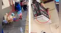 Mujer arroja agua a vendedora ambulante y usuarios expresan su indignación