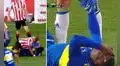 Luis Advíncula: el duro golpe que el peruano sufrió en el Boca Juniors vs. Estudiantes 