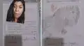 Niña responde su examen con tierna carta y un dibujo dedicado a su perrito fallecido