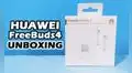 Huawei FreeBuds 4: unboxing de los nuevos auriculares con cancelación activa de ruido