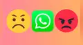 WhatsApp: ¿cuál es la diferencia entre las dos caritas enojadas de la app?