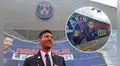 Lionel Messi y el mural en su honor que le hicieron en París antes de su debut con el PSG