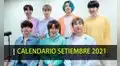 Calendario BTS septiembre 2021: lista de actividades y horarios de Bangtan