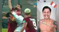 Lapadula tras el brutal choque con Tomás Rincón: sonrisa de oreja a oreja y dos dientes movidos