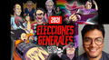 Polo Verde, el artista que parodió las elecciones presidenciales al estilo anime