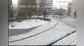 Quito se cubre de hielo por fuerte lluvia con granizo: así lucen las calles