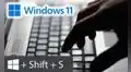 Windows 11: ¿qué sucede al pulsar las teclas ‘Windows’, ‘Shift’ y ‘S’ en tu computadora?