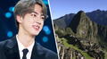 BTS: Machu Picchu se luce gracias a personaje creado por Jin