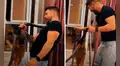 Hombre simula tener un accidente con la aspiradora y su perro reacciona rápidamente