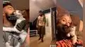 Nota que su gato prefiere a su dueño y usa una barba falsa para ‘competir’ por su cariño