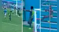 Futbolista del Manta anotó un gol y se fue a la tribuna a autoaplaudirse