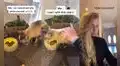 Engreído gatito hace lloriqueos para que su dueña lo acaricie mientras come sus croquetas