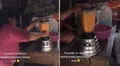 Mujer utiliza una licuadora manual cuando no tiene electricidad y sorprende a miles