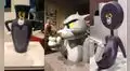 Artista japonés convierte los momentos más divertidos de Tom y Jerry en esculturas