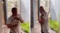 Perrita ‘se queja’ con su cuidador por dejarla sola varias horas fuera de su casa