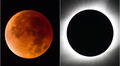 ¿Qué es un eclipse lunar y cómo se diferencia de un eclipse solar? 