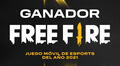 Free Fire obtiene el premio de juego del año en móviles en Esports Awards 2021