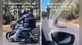 Hombre sorprende en redes por su peculiar forma de transportar neumáticos en una moto