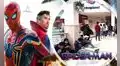 ‘Spider-Man: no way home’: registran largas colas en cines por venta presencial de entradas 