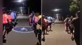 “Si como fritura, pierdo la cintura”: Jóvenes trotan y se motivan con divertidos cánticos