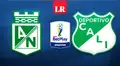 ¿Cómo ver por Roja Directa el partido entre Atlético Nacional vs. Deportivo Cali EN VIVO?