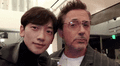 Rain y Robert Downey Jr. sorprendieron a sus fans con una selfie en sus redes sociales