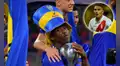 Paolo Guerrero felicitó a Luis Advíncula tras ganar la Copa Argentina con Boca Juniors