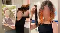 Adolescente que venció al cáncer le dona su pelo a niña que afronta la misma enfermedad