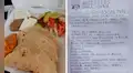 Restaurante se vuelve viral al repartir a sus clientes sus cartas de menú escritas a mano