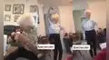 Abuelita sorprende al tocar las castañuelas al ritmo de la canción ‘España cañí'