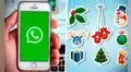 Stickers de Navidad para WhatsApp: ¿cómo descargarlos para mis conversaciones?