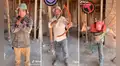 Albañiles parodian a los Vengadores y en redes los bautizan como ‘Loza Vengers’