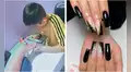 Niño aprende a colocar uñas para ayudar a su madre a pagar la operación de su hermanito