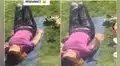 Joven busca a su gato por varias horas y descubre que estaba haciendo yoga con su vecina