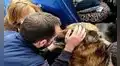 El conmovedor reencuentro de una familia y su perro después de 6 años perdido