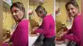 Joven le hace una broma a su mamá con canción de reguetón y ella reacciona bailando