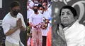 Shah Rukh Khan reaparece en funeral de Lata Mangeshkar, ícono de Bollywood