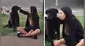 Joven habla con perrito callejero sobre su vida y sus amigos graban el singular momento