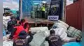 Puno: intervienen camión con 25 toneladas de ropa de contrabando  